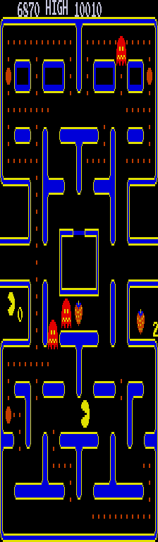 Pac-Man (Galaxian hardware, set 2) Screenthot 2
